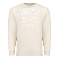 Sandshell cannon beach oregon vintage nautical crossed oars t shirt Premium Sweatshirt - linhVisuals