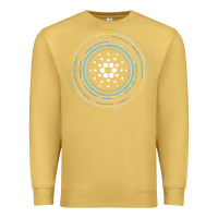 Antique Gold cardano ada crypto cryptocurrency t shirt Premium Sweatshirt - linhVisuals