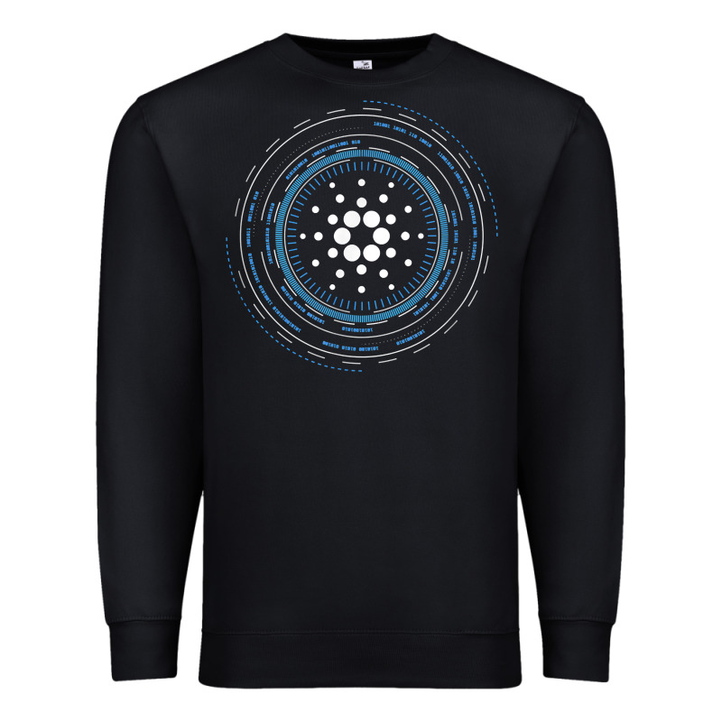 Cardano Ada Crypto Cryptocurrency T Shirt Premium Sweatshirt by linhVisuals | Teevron