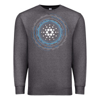 Charcoal Heather cardano ada crypto cryptocurrency t shirt Premium Sweatshirt - linhVisuals