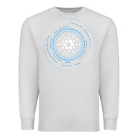 Dove Grey cardano ada crypto cryptocurrency t shirt Premium Sweatshirt - linhVisuals