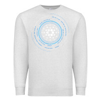 Oatmeal Heather cardano ada crypto cryptocurrency t shirt Premium Sweatshirt - linhVisuals