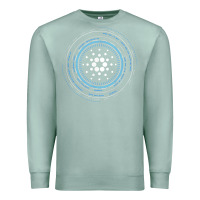 Seafoam cardano ada crypto cryptocurrency t shirt Premium Sweatshirt - linhVisuals
