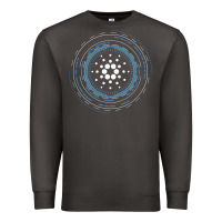 Smoke cardano ada crypto cryptocurrency t shirt Premium Sweatshirt - linhVisuals