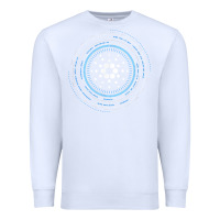 White cardano ada crypto cryptocurrency t shirt Premium Sweatshirt - linhVisuals