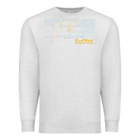 Oatmeal Heather caddyshack bushwood country club explosion t shirt Premium Sweatshirt - linhVisuals