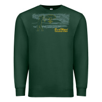 Sports Green caddyshack bushwood country club explosion t shirt Premium Sweatshirt - linhVisuals