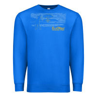 True Royal caddyshack bushwood country club explosion t shirt Premium Sweatshirt - linhVisuals