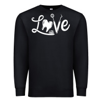 Black dentistry dentist dental assistant dental hygienist gift pullover hood Premium Sweatshirt - linhVisuals