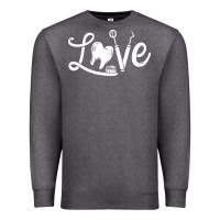 Charcoal Heather dentistry dentist dental assistant dental hygienist gift pullover hood Premium Sweatshirt - linhVisuals