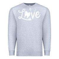 Heather Grey dentistry dentist dental assistant dental hygienist gift pullover hood Premium Sweatshirt - linhVisuals