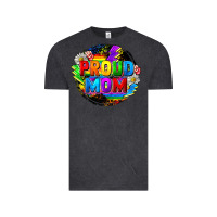 Vintage Black proud mom lgbt Vintage Tee - FaDigitalArtStudio