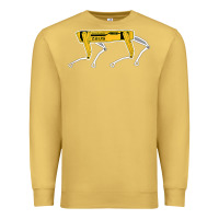 Antique Gold dynamics robot dog spot for boston militaries t shirt Premium Sweatshirt - linhVisuals