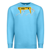 Ocean Blue dynamics robot dog spot for boston militaries t shirt Premium Sweatshirt - linhVisuals