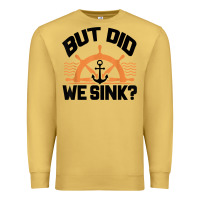 Antique Gold funny boat captain gift for boater men women cool boating t shirt Premium Sweatshirt - linhVisuals