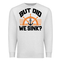 Oatmeal Heather funny boat captain gift for boater men women cool boating t shirt Premium Sweatshirt - linhVisuals