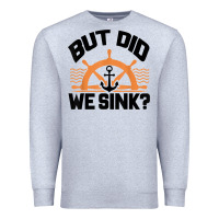 Heather Grey funny boat captain gift for boater men women cool boating t shirt Premium Sweatshirt - linhVisuals