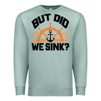 Seafoam funny boat captain gift for boater men women cool boating t shirt Premium Sweatshirt - linhVisuals