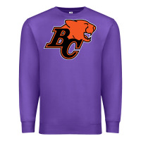 Purple bc lions Premium Sweatshirt - linhVisuals