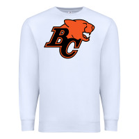 White bc lions Premium Sweatshirt - linhVisuals