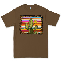 Cacao serape leopard cactus Premium Tee - RanaPortraitStore