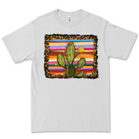 Dove Grey serape leopard cactus Premium Tee - RanaPortraitStore
