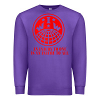 Purple iww injury one is injury to all front and back red zip hoodie Premium Sweatshirt - linhVisuals