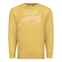 Antique Gold i'm your huckleberry tank top Premium Sweatshirt - linhVisuals