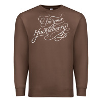 Chestnut i'm your huckleberry tank top Premium Sweatshirt - linhVisuals
