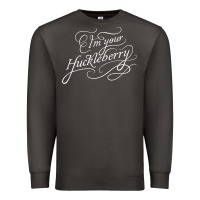 Smoke i'm your huckleberry tank top Premium Sweatshirt - linhVisuals
