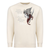 Sandshell fate whispers to her you cannot withstand the storm t shirt Premium Sweatshirt - linhVisuals