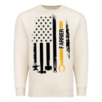 Sandshell farrier, horse lovers no hoof no horse barefoot father's day pullover Premium Sweatshirt - linhVisuals