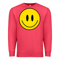 Cardinal retro happy vibe smiley face happy face graphic sweatshirt Premium Sweatshirt - linhVisuals