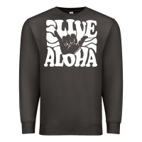 Smoke vintage live aloha state hawaiian islands shaka hawaii maui pullover h Premium Sweatshirt - linhVisuals