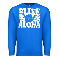 True Royal vintage live aloha state hawaiian islands shaka hawaii maui pullover h Premium Sweatshirt - linhVisuals