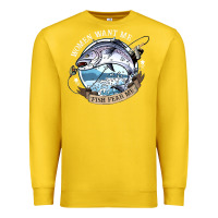 Lemon funny women want me, fish fishing fear t shirt Premium Sweatshirt - linhVisuals