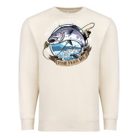 Sandshell funny women want me, fish fishing fear t shirt Premium Sweatshirt - linhVisuals