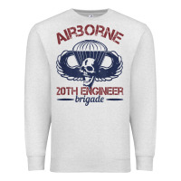 Oatmeal Heather the engineers of 20th brigade t shirt Premium Sweatshirt - linhVisuals