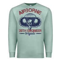 Seafoam the engineers of 20th brigade t shirt Premium Sweatshirt - linhVisuals