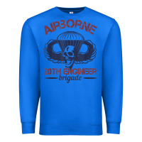 True Royal the engineers of 20th brigade t shirt Premium Sweatshirt - linhVisuals