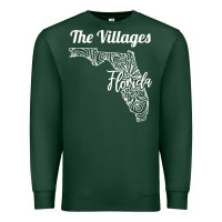 Sports Green the villages fl   florida city mandala t shirt Premium Sweatshirt - linhVisuals