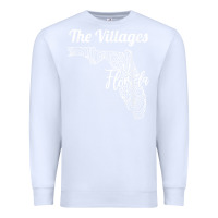 White the villages fl   florida city mandala t shirt Premium Sweatshirt - linhVisuals
