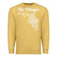 Antique Gold the villages fl   florida city mandala t shirt Premium Sweatshirt - linhVisuals