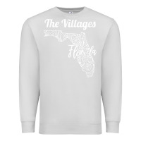 Dove Grey the villages fl   florida city mandala t shirt Premium Sweatshirt - linhVisuals