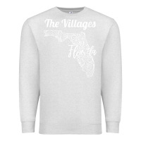 Oatmeal Heather the villages fl   florida city mandala t shirt Premium Sweatshirt - linhVisuals
