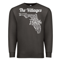 Smoke the villages fl   florida city mandala t shirt Premium Sweatshirt - linhVisuals