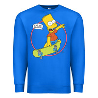 The Simpsons Bart Simpson Eat My Shorts Premium T Shirt Premium Sweatshirt | Teevron