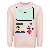Pale Pink bmo   adventure time Premium Sweatshirt - linhVisuals