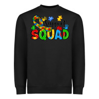 Black support squad Heavyweight Sweatshirt - JahusDesignShop