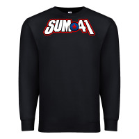 Black Artwork SUM41 Premium Sweatshirt - linhVisuals